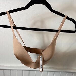 Skims Seamless Tan Bra